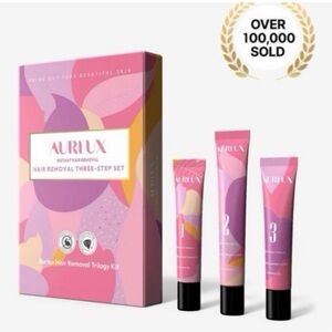 Pink Hair Removal Three-Step Kit for Women